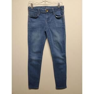 Banana Republic Jeans Womens 26 Blue Denim  Skinny Low Rise Retro